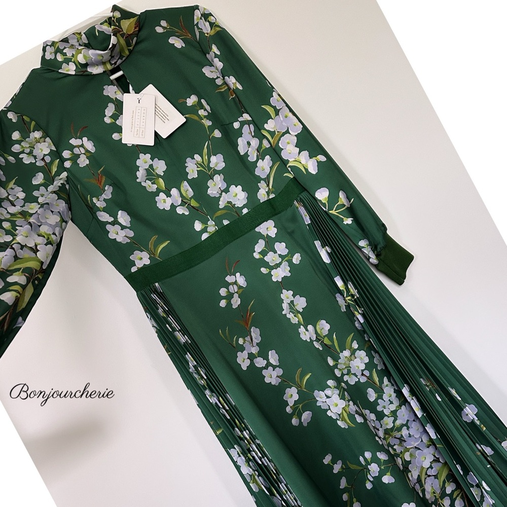 Ted baker Elegant Green Floral Women's Dress